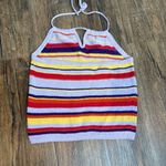 American Vintage Y2K Vintage striped sweater halter tank Photo 2