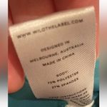 WILO TEAL STRIPED BAND SPORTS BRA SIZE L NWOT Size L Photo 7