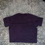 Alphalete Cropped Purple Baby Tee Size XSmall Photo 2