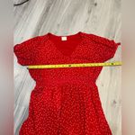 Siren Lily NWOT  Red Flutter Sleeve Midi Sundress‎ Photo 6