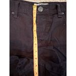 Free People  Sofia Distressed Black Denim Cutoff Jean Shorts Photo 10