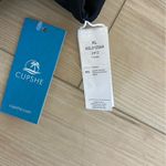 Cupshe Women's Plunge Halter Backless Ruched One Piece Swimsuit, XL, NWT, Black Photo 5