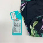 Seafolly Las Palmas Hipster Bikini Bottoms Size 12 Black Tropical NWT Photo 4