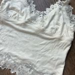 Tiger Mist White Lace Trim Cami Top Photo 1