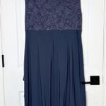 Alex Evenings Women's Dress Jacket Set Blue Sparkle Embellished MOTB Formal 18W Photo 8