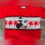Disney Vintage 70s Cliff Engle Acrylic Mickey Mouse Stars Sweater Adult size xs Photo 3