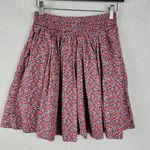 PINK - Victoria's Secret Victoria's Secret PINK Womens Skirt Size S Pink Floral A-Line Flare Mini Pockets Photo 8