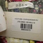 Doen Nicoletta Patchwork Print Organic Cotton Midi Dress Size Medium NWT Photo 6