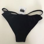 Adika  Velvet Black Bikini Bottom Size S NWT Photo 1