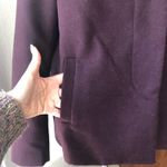 Old Navy  jacket mock neck semi cropped zip up winter fall  purple maroon size S Photo 2