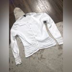 Pierre Cardin Vintage designer  cream crochet cardigan button up 90s spring boho Photo 1