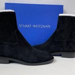 Stuart Weitzman Kye Suede Zip Booties Night Out Photo 1
