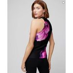 White House | Black Market New! Floral Jacquard Sweater Tank, S Photo 3