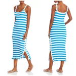 Solid & Striped Solid & Stripe Kimberly Striped Ribbed Dress Photo 1