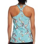 Calia Move Fitted Garden Gate Blue Floral Tank Top Size XS Photo 78