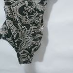 Speedo  12 Chocolate Paisley One Piece Swim Suit Photo 6