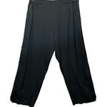 Baik Baik Honolulu Black Rayon Cropped Pants S/M Butterfly Lace Embroidered Size undefined Photo 0