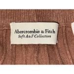 Abercrombie & Fitch Womens  Soft AF Brown Tan Ribbed Knit Wide Leg Pants Size M Photo 2