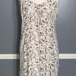 Wall Flower Tan Cropped Cardigan Spaghetti Strap Cream Floral Short Dress Set XXL Photo 7