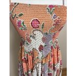 Patrons of Peace  Smocked with Adjustable Straps Dress Women's Size Medium Photo 3