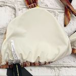 Rare VIX Paula Hermanny Zambia Sash Brown Multi Bikini Triangle Swim Top Size L Size L Photo 7