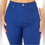 Celebrity Pink  Size 1/25 NWT Skinny High Rise The Spice Blue Depth pants Juniors Photo 3