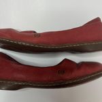 Born Shoes Born Red Slip On Loafers Size 9 Photo 7