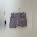 Alphalete Heathered Brown Drawstring Cut Off Shorts, Size Small Photo 1