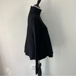 Cinq à Sept NEW Cinq A Sept Essonne Long Sleeve Turtleneck Pullover Black Women’s Size Large Photo 2