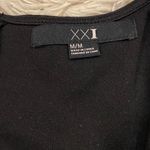 Forever 21 Black Body Con Dress With Mesh Sides  Photo 5