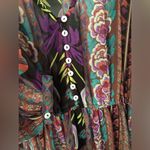 Love 21  Elegant Multicolor boho bohemian Maxi Dress women size S Photo 7