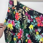 Terra & Sky  Floral Pull On Maxi Skirt 4X Multicolor‎ Stretch Side Slit Tropical Photo 3