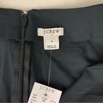 J.Crew size 8 medium black Dress knee length v neck Bow ruffle new Photo 3