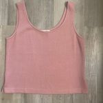 St. John  Knits Blush Low Scoop Neck Santana Knit Shell size medium Photo 7