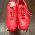 Puma  womens golf  red leather shoes sz 8.5 Photo 1