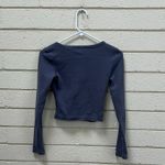 Edikted  Leah Blue  Henley Top size S Photo 2