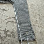 ZARA Women's Jacquard Green Pink Colorway Polo Straight Leg Pant Set - Large Photo 4