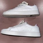 Adidas Sleek Sneakers Leather Cloud White/ Crystal White Photo 6