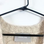 Everlane Alpaca Wool Blend Cloud Sleeveless V-Neck Cable-Knit Sweater Vest Small Photo 5