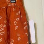 Abound  Moxie Floral Rust Pink High Waisted Pull On Shorts Size XS Photo 4