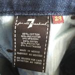 7 For All Mankind size 29 dark wash A pocket western jeans Photo 3