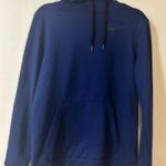 Nike Women’s Navy and Black Dri Fit Hoodie Photo 0