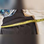 Dana Buchman  Blue And Green sheer blouse biult in tank high low fun. Size:S Photo 3