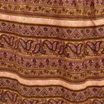 World Market Maxi Halter Dress Bohemian Flowy Rayon Lightweight Geometric Size M Size M Photo 5