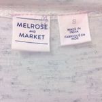 Melrose and Market Long Sleeve Raw Seam Tee Size S NWT Photo 5