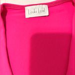 Vibrant Pink Long Sleeve V Photo 4