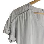 Pure Navy Light Blue Short Sleeve Ladder Trim V Photo 3