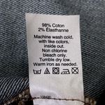 Madewell Distressed Raw Step Hem Jean Mini Skirt Women’s 30 Blue Grunge Western Photo 6