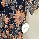 Tularosa NWT bohemian floral ruffle waist Colleen mini dress Photo 6