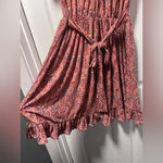 Mango  Dress Size 4 Dark Dusty Rose Photo 2